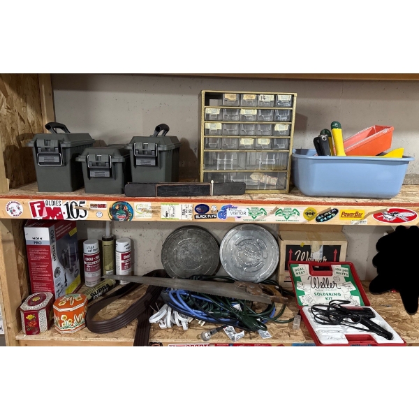 Misc. Home Tool Collection Incl. Weller Soldering Kit and More! 