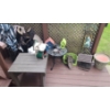 Variety of Outdoor Birdhouses, Tables, Planters, Folding Chairs, Shepherd Hooks & Folding Chairs