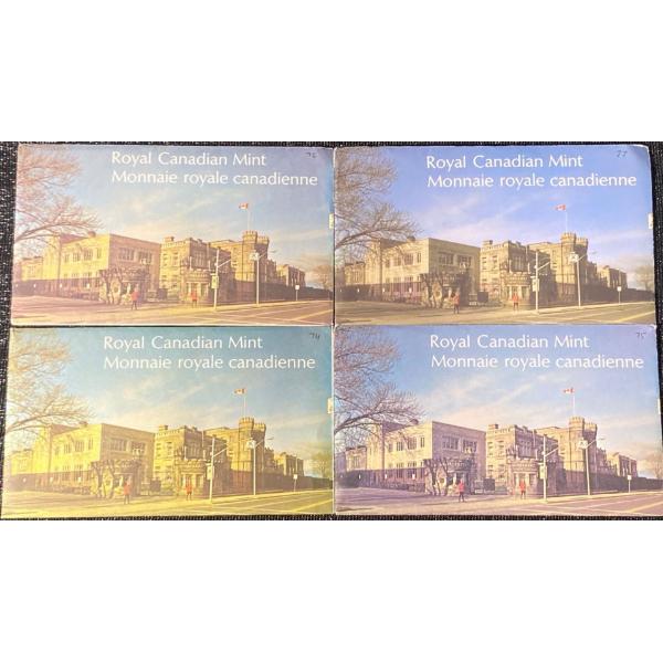 1974-77 Uncirculated Coin Set