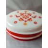 Image 8 : Pyrex Casserole Dish with Lid in "Friendship" Pattern