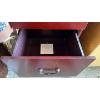 Image 3 : Vintage Cherrywood Filing Cabinet 