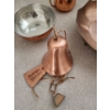 Image 5 : Copper Decor: Watering Can, Hammered Bowl, Footed Bowl 10", 4 T, Bell Chime 5 T (Height of Bell)