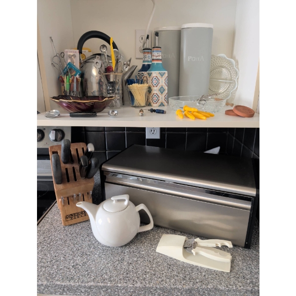 Kitchen Collection ft/ Rougie Royale Dish, Kettle, Bread Keep & Canisters