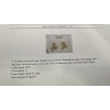 Image 3 : 0.65ct Pear, Oval and Round Diamonds, Set in 14K Yellow Gold Earrings