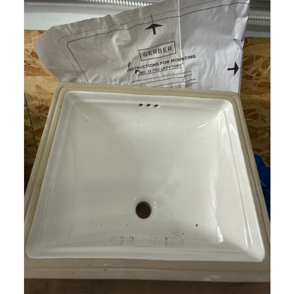 Gerber Sink-Needs to Be Mounted
