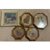 Image 1 : Set of 5 Crochet Art Pieces 