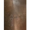 Image 4 : Russian Solid Hand Carved Metal Samovar w/ Metal Kettle  