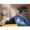 Image 3 : Box of Office Supplies/ Household Items and CD Holder/ Assorted CD's/ Mainly Holiday Music 