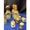 Image 3 : Hand Carved Nativity Scenario 6T Gold Trims