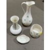Image 1 : Belleek Set With Vases and more ! 