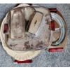 Image 5 : Serving Platters and Trays Including: Largest Metal Tray 17 Long