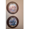 Image 2 : Framed Limited Edition Collectible Floral & Cottage Plates  