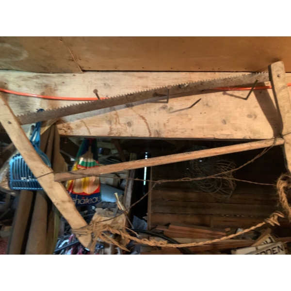 Large Antique Handsaw