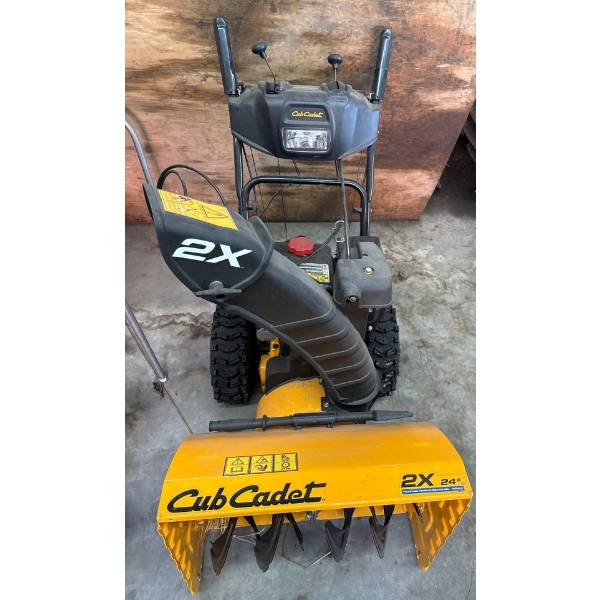 Cub Cadet 2X 24" Two Stage Power Snow Blower  Xtrac Tires - Mobility- Traction