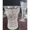 Image 3 : 5-Piece Set - Cut Crystal Vases, Bowls and Stemware