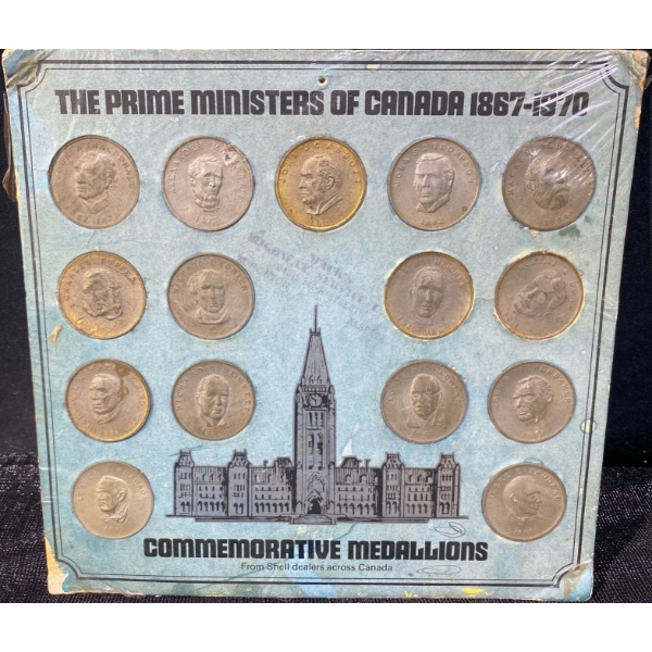 Prime Ministers of Canada Medallion Collection