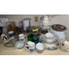 Image 3 : Counter Full Of Dishware to Fill Your Cupboards  cups, Plates, Brita Jug, Coffee Pot