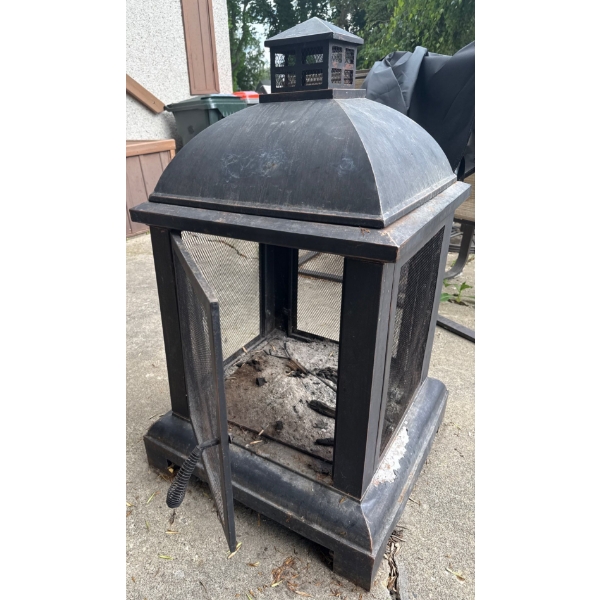 Chiminea Style Outdoor Fireplace - 44T