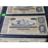 Image 7 : Confederate States of America Banknotes in Protective Sleeves