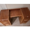 Image 3 : Vintage Wooden Child's Desk/ Small Vanity 38 W, 16 D, 25 T 