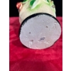 Image 3 : Chalk Vase with Red Rose 9.5H