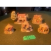 Image 1 : Lilliput Lane Collection (5 Pcs) Circle of Love, Applejack Cottage, Hickory Dickory, Friends Forever