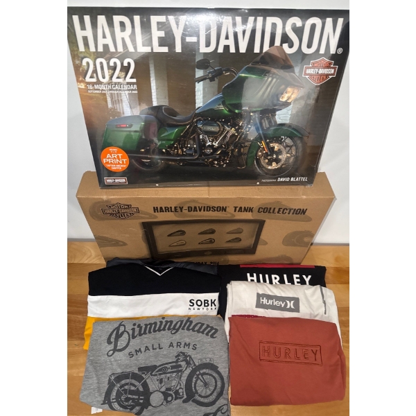 Harley D w/ Assorted Tee's Men's Size L-XL 
