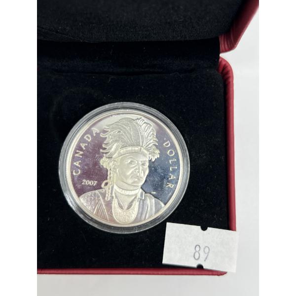 2007 Canada Thayendanegea Sterling Silver