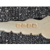 Image 5 : Antique Silver Tea Spoon Set with E.P Sugar Tongs , 925 Stamped Small Bracelet - 87.8 Grams  