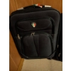 Image 2 : Three Black Luggage Bags by Tucci and Unbranded, Includes Two Suitcases and Garment Bag