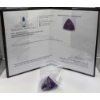 Image 4 : 77.23ct Triangle Cut Natural Amethyst 30.03mmx31.68mmx21.78mm