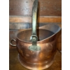 Image 1 : 20th Century Copper Helmut Coal Scuttle- Victorian English Quality Fireplace Basket