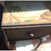 Image 4 : Plant Stand 11.5", 32.5 T, Table 18", 25.5 T,  Palm 12 W, 10 D, 28 T, 3 Shelf 15 W, 10 D, 29 T
