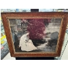 Image 2 : Antique painting and frame from the early 1900s by muller luchhsinger + company