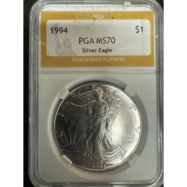 1994 PGA MS70 Silver Eagle