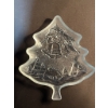 Image 11 : Christmas Entertaining Lot: Fitz and Floyd Shakers, Tin, Duralex Platter, Glass Dish