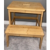 Image 4 : Home Owner Essentials - Wood Stepping Stool 360 Degree Globe w/ Briefcase & more