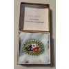 Image 4 : Vintage Mid Century Broach Collection - Rhinestones & Mosaic Florals 2.5T