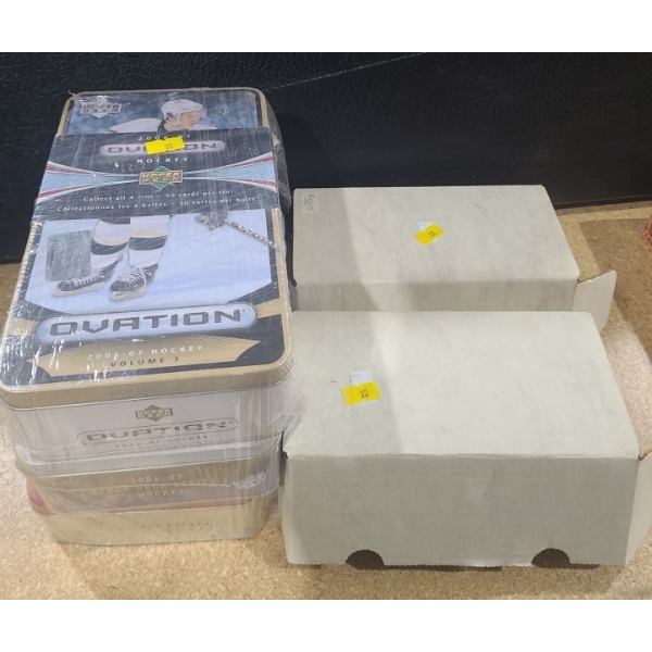 Ovation 2006/2007 Series NHL Collector Cards and Small Box of Cards
