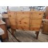 Image 4 : Solid Pine Entry Pew Style, Kitchen Seating, Porch or Garden Bench- 47"H x 48"W x 15.5"D