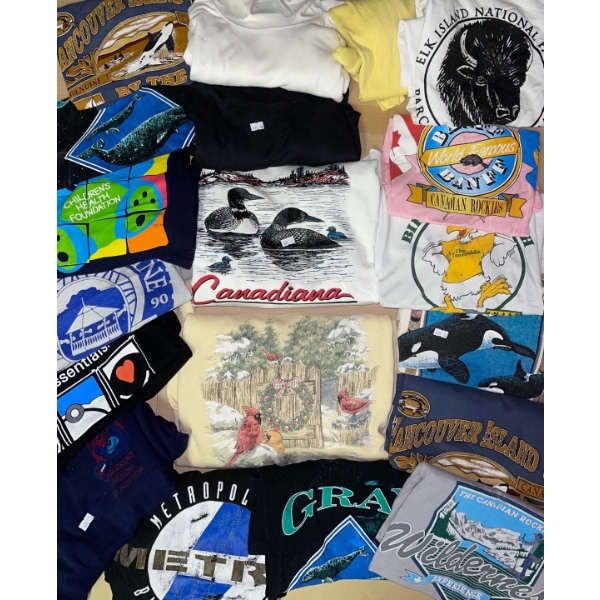 Assorted Unisex Souvenier Tees Sizes XL-XXL