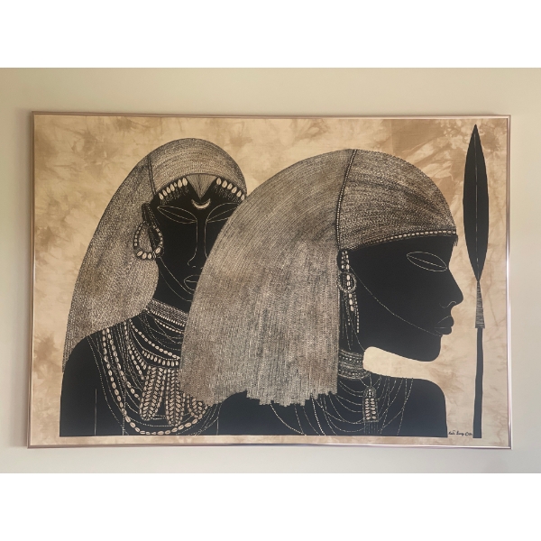 Heidi Lange - East African Batik 46x32