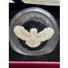 Image 2 : 2017 $20 Nocturnal by Nature: The Barn Owl - Rhodium Plated Pure Silver Coin 31.93g 