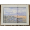 Image 7 : Samsung Televison, Upholstered Armchair and Framed Artwork Bundle 