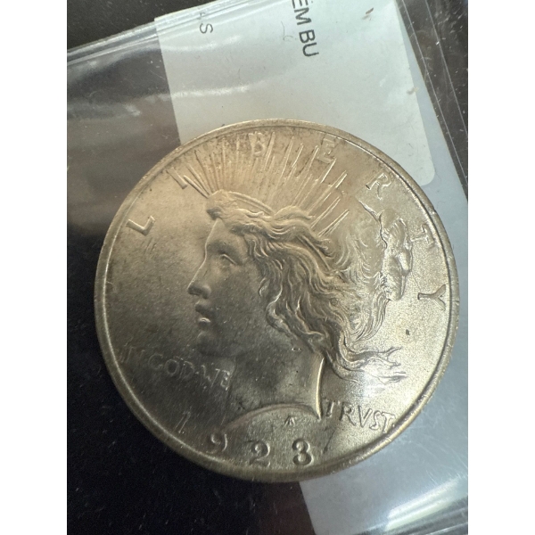 1923 Peace Dollar BU 