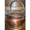 Image 3 : 20th Century Copper Helmut Coal Scuttle- Victorian English Quality Fireplace Basket