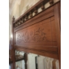 Image 2 : Lovely Antique Wooden Sideboard Hutch, Contents Not Included & No Key - 48W, 14D, 77T