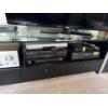 Image 3 : Large Glass TV Stand, Stand ONLY Contents NOT Included (71L, 23D, 19.5T)
