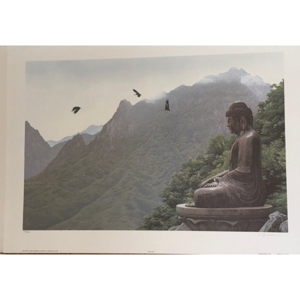 "Sorak San", 450/695, Artist: W.D.Ward, 31 X 22.5 Unframed