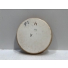 Image 2 : Chalk Birds, Pair of Orange Birds Sitting on a Branch 9"Diameter